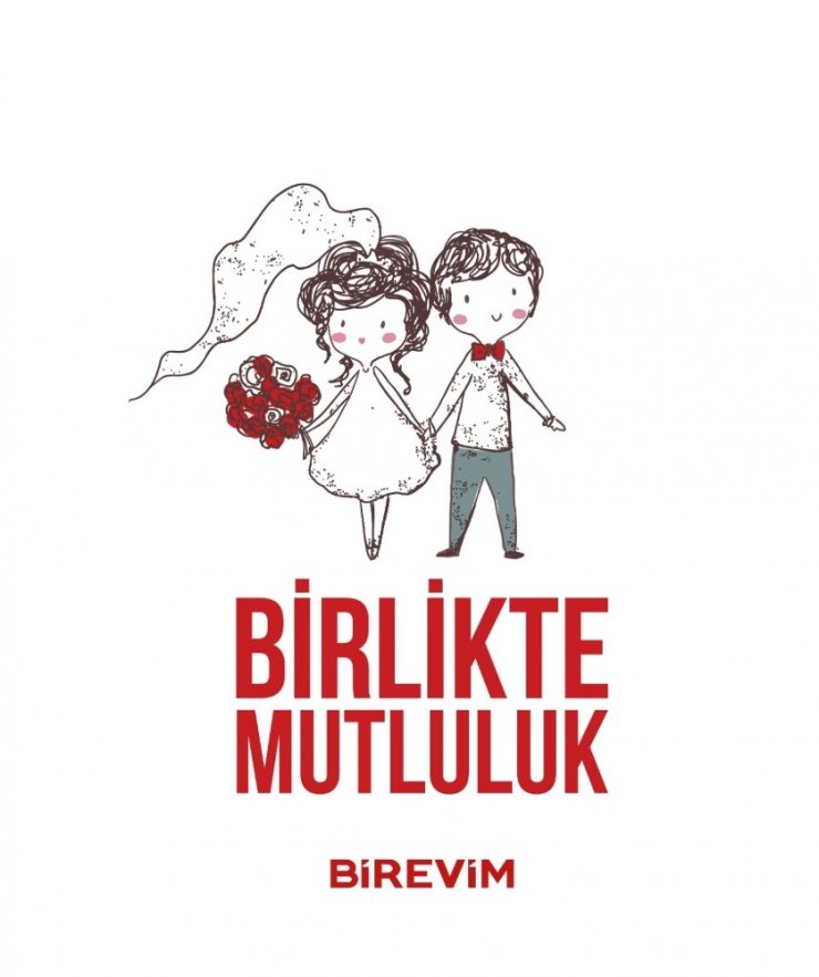 Birevim’den yeni evlenecek çiftlere ‘Birlikte Mutluluk’ projesi