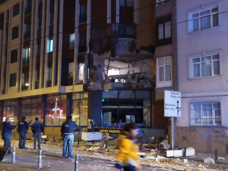 Güngören’de doğalgaz patlaması: 1 yaralı