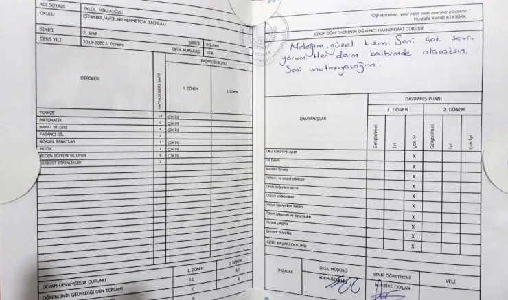Avcılar’da okulda servisin çarpmasıyla ölen minik Eylül’ülün babası: " Eylül’ün karnesi geldi, Eylül gelmedi"