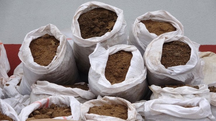 Ergene’de 1 ton kaçak tütün ele geçirildi