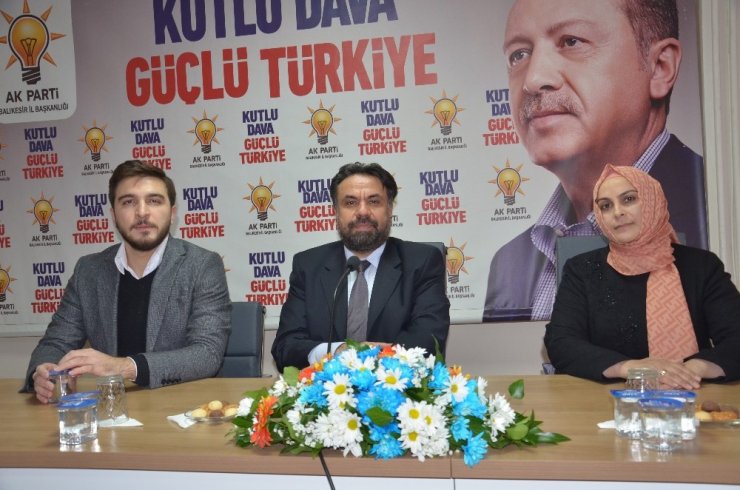 AK Parti Balıkesir il yönetimi tanıtıldı