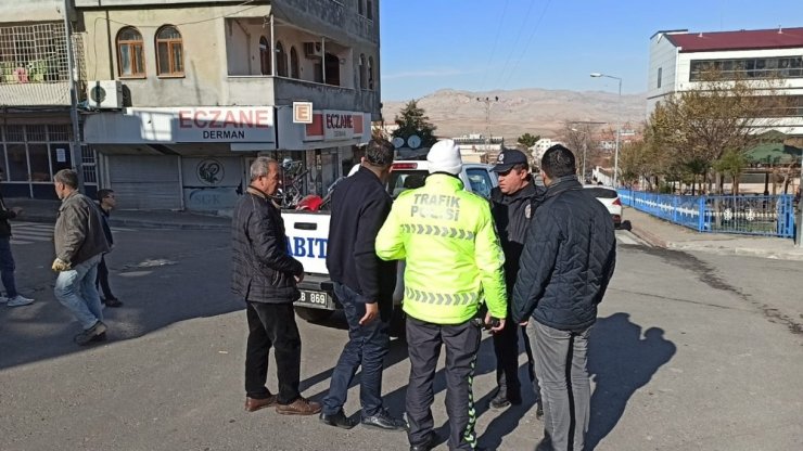 Gercüş’te trafik kazası: 1 yaralı