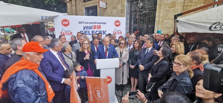 KKTC Başbakanı Tatar: “Cumhurbaşkanlığına aday oldum kazanacağıma inanıyorum”