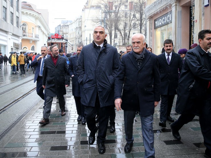 Kültür ve Turizm Bakanı Ersoy, Beyoğlu Kültür Yolu Planı'nı açıkladı: