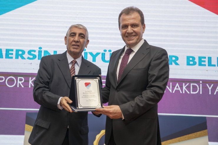 Mersin’de 85 spor kulübüne yardım