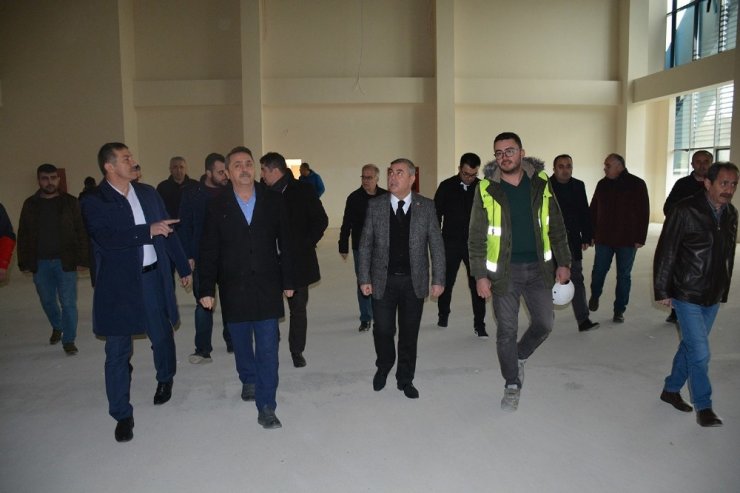 Sinop Spor Salonu birkaç ay sonra hizmete girecek