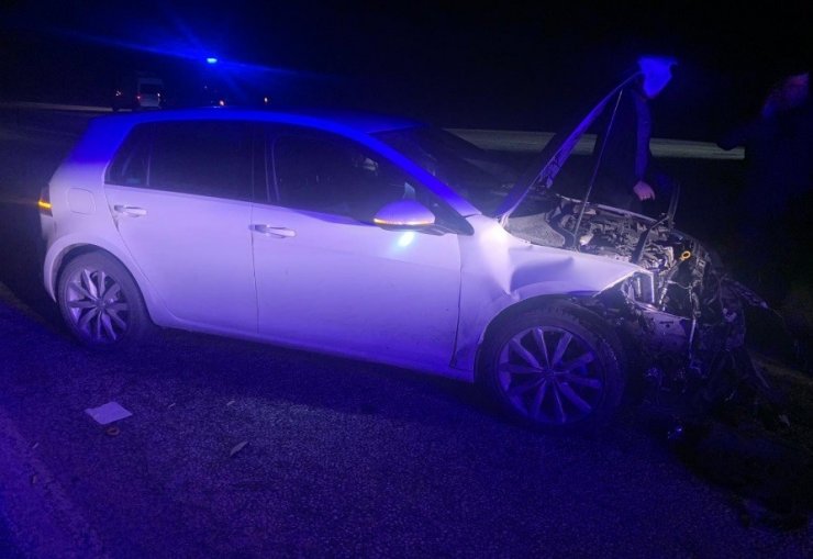 Tavşanlı’da trafik kazası: 2 yaralı