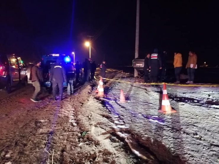 Afyonkarahisar’da otomobil elektrik direğine çarptı: 1 ölü