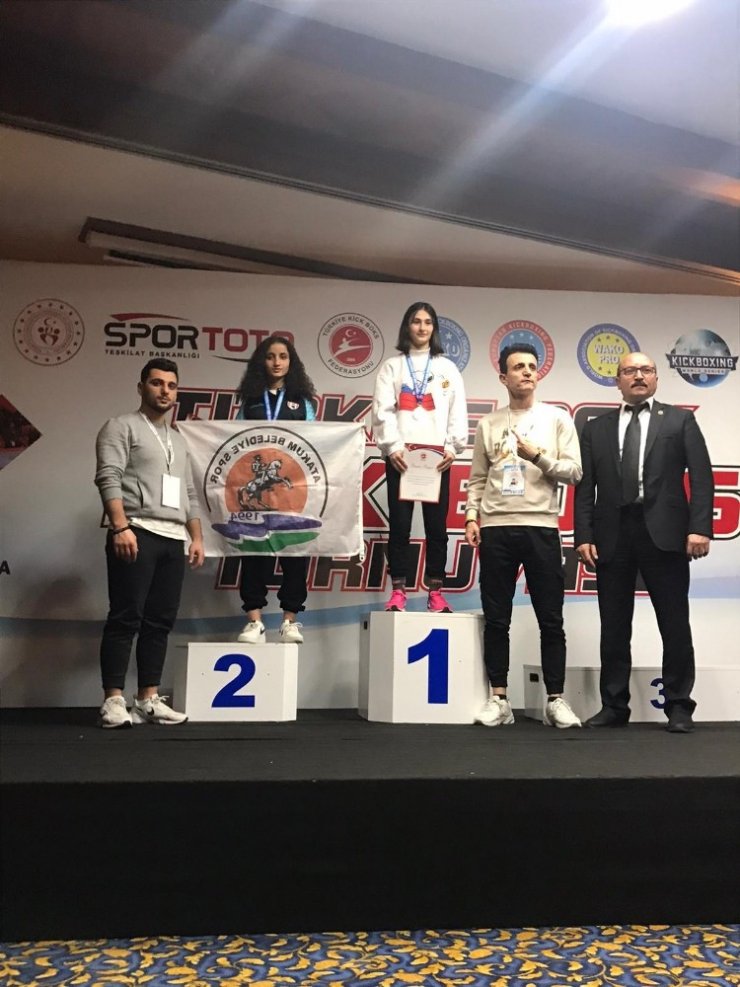 Atakum Belediyespor’dan üçlü bronz başarı