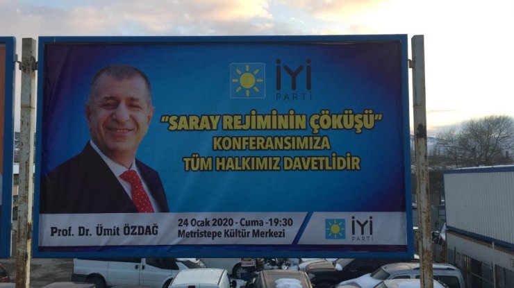 İYİ Parti’nin konferans afişlerine suç duyurusu