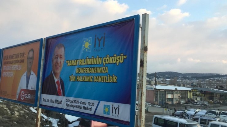 İYİ Parti’nin konferans afişlerine suç duyurusu