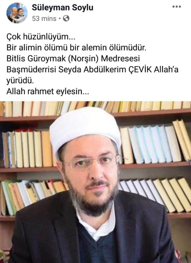 Kanaat önderi Seyda Abdülkerim Çevik silahlı saldırıda hayatını kaybetti