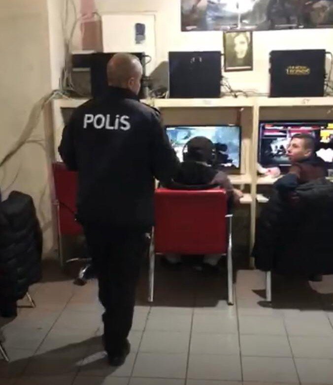Kahramanmaraş’ta internet kafelere denetim
