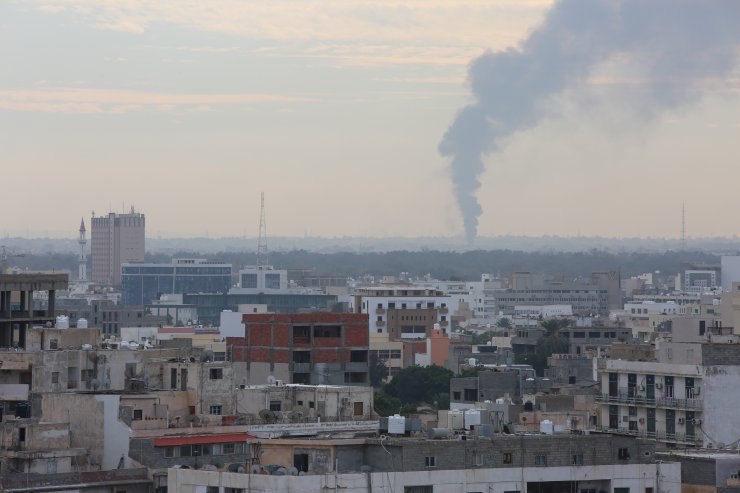 Libya'nın başkentinde patlama sesleri