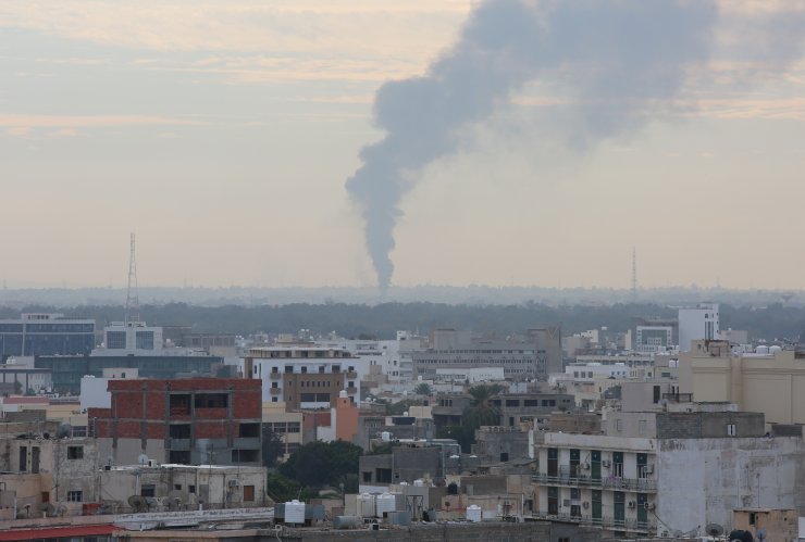 Libya'nın başkentinde patlama sesleri