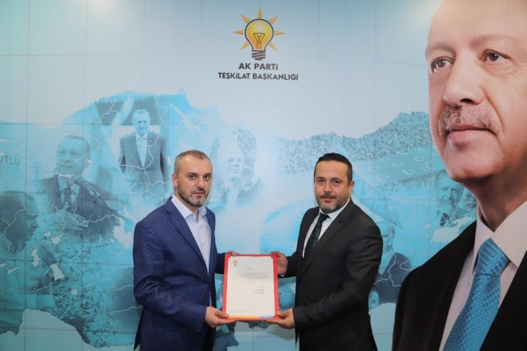 AK Parti Ürgüp İlçe Başkanlığına Oğuz Kahraman atandı