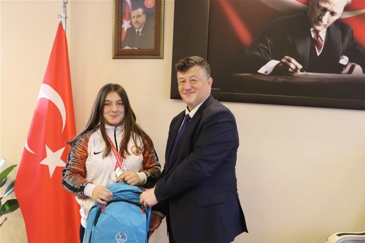 Türkiye Şampiyonundan Fillikçioğlu’na ziyaret