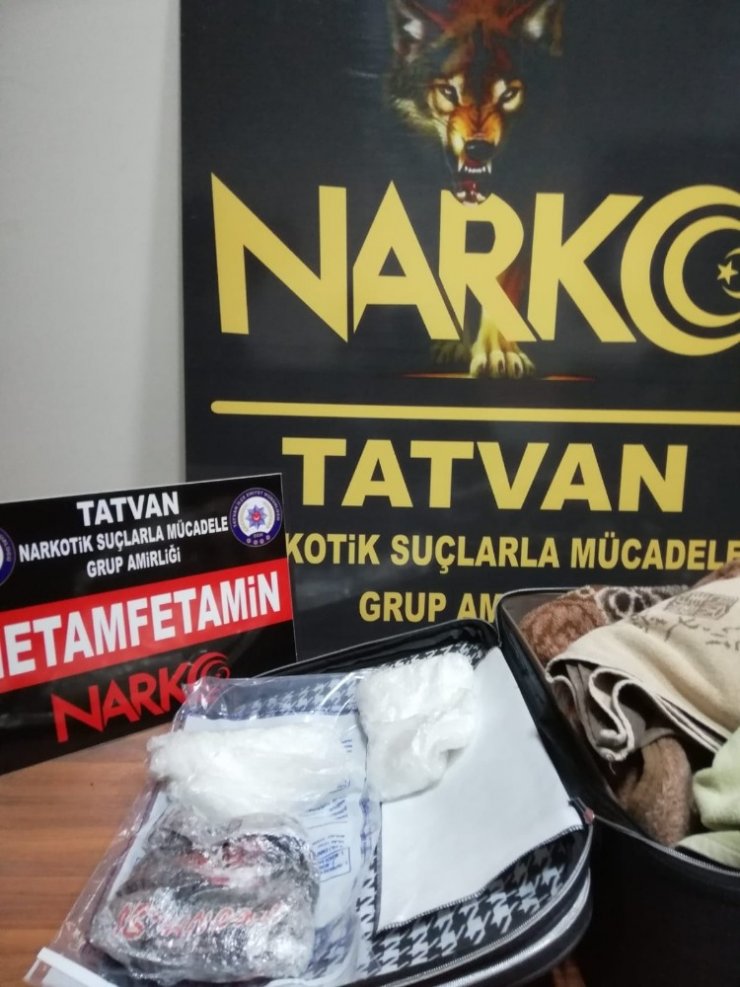 Tatvan’da uyuşturucu operasyonu