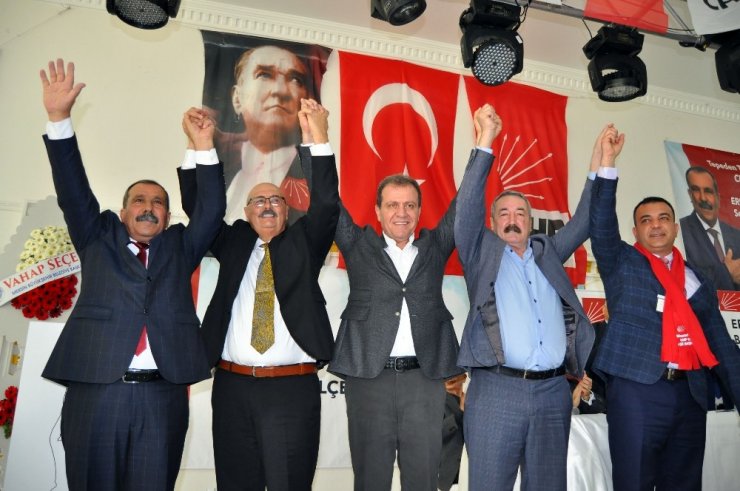 CHP Erdemli İlçe Başkanlığına Mustafa Kılbaş seçildi