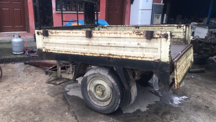 Jandarma römorkları tek tek buluyor