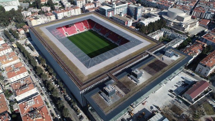 Türkiye’de ilk olacak stadyum gün sayıyor