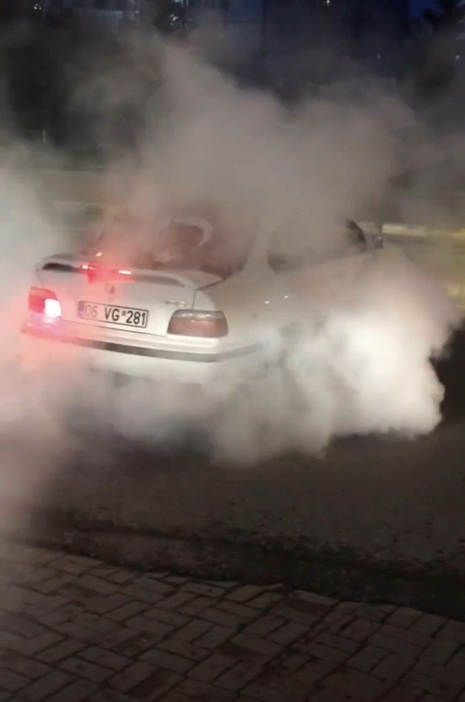 İstanbul’da asker uğurlama konvoyunda “drift” terörü
