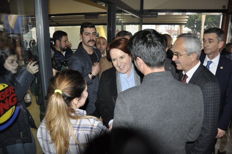 İYİ Parti Genel Başkanı Akşener Antalya’da