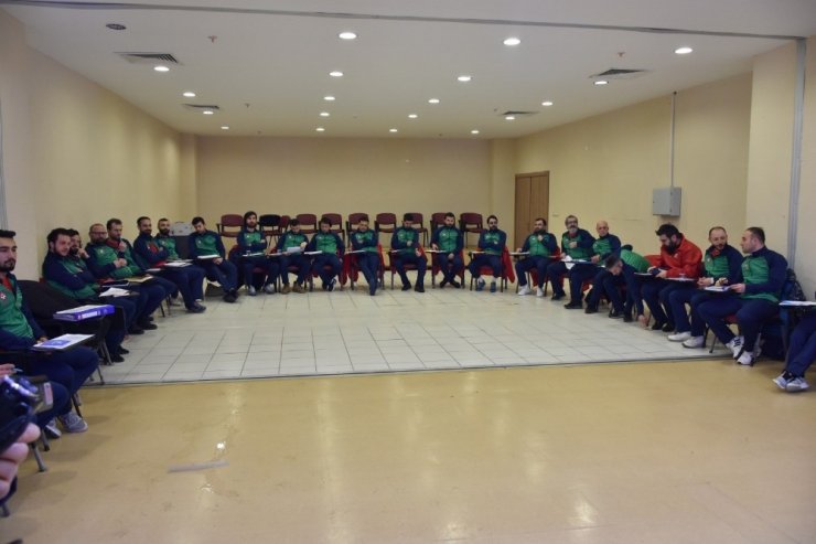 Karabük’te TFF C antrenörlük kursu başladı