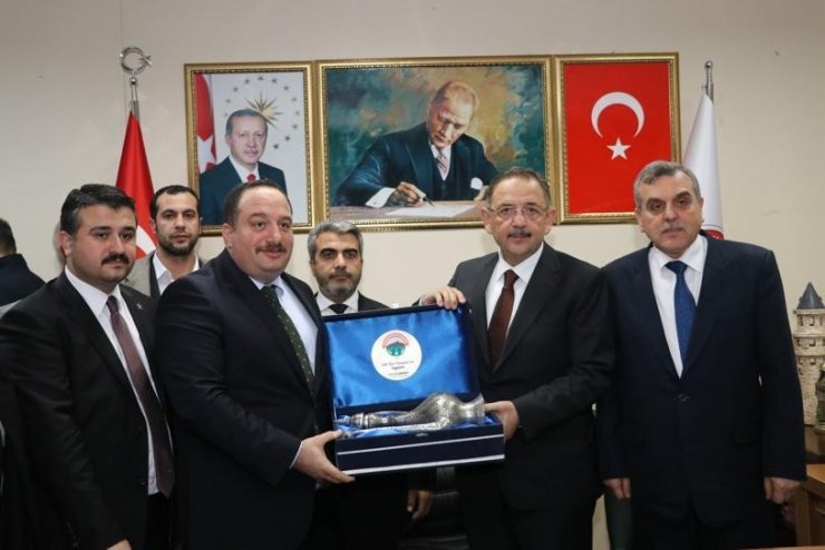 Özhaseki’den 20 yıl sonra Viranşehir Belediyesine ilk ziyaret