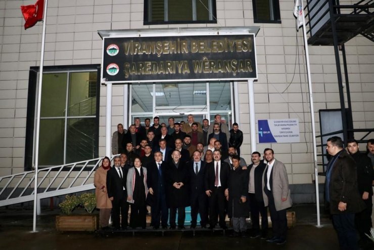 Özhaseki’den 20 yıl sonra Viranşehir Belediyesine ilk ziyaret