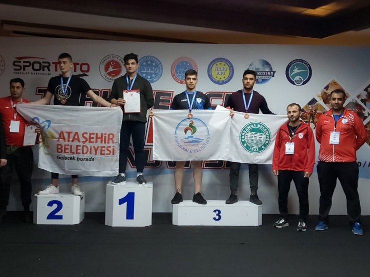 İlk defa katıldıkları müsabakadan 3 madalya ile döndü