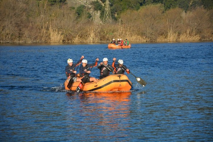 Rafting Milli Takımı aday kadrosu Dalyan’da kampa girdi