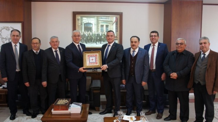 Aydın Ticaret Borsası, Emniyet Müdürü Ekici’yi fuara davet etti