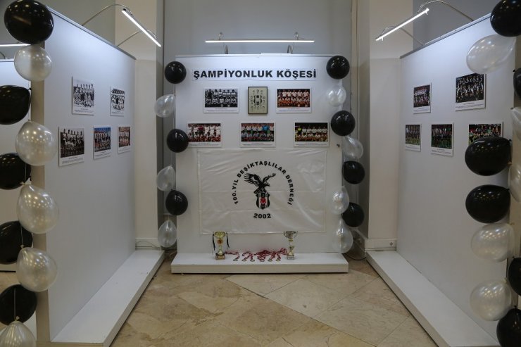 Beşiktaş’lı futbolcuların 1903’ten bu yana giydiği formalar bu sergide görücüye çıktı