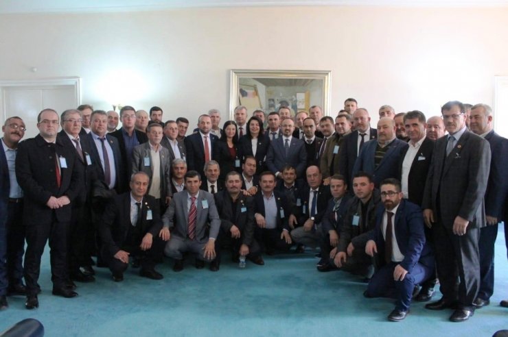 Biga muhtarları,ve İskenderoğlu’nun misafiri oldu