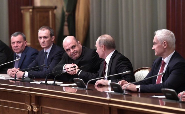 Rusya’nın yeni Başbakanı Mişustin, Putin’e yeni kabineyi tanıttı