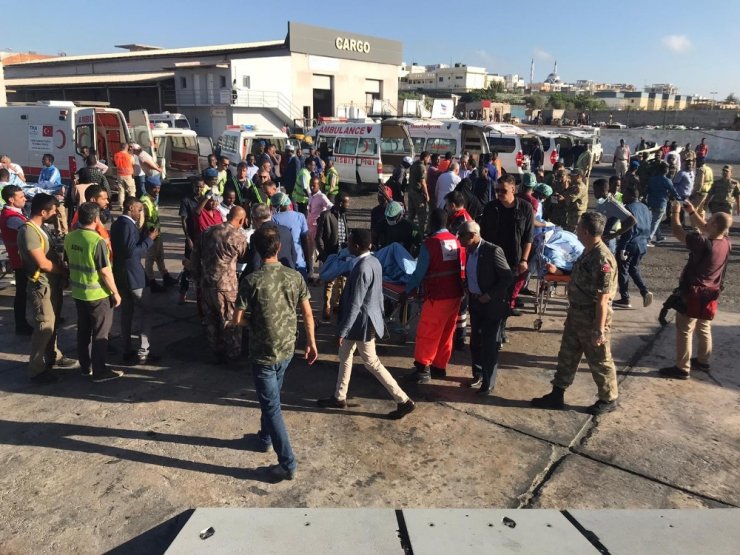 Somali’deki yaralılar Türkiye’ye getiriliyor