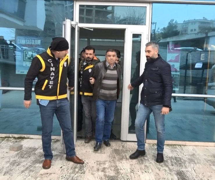 Korkunç cinayetin zanlısı adliyede