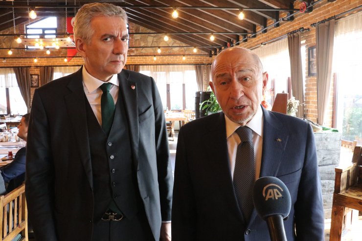 TFF Başkanı Özdemir: "Futbol takımlarımızın hiçbir hakkı ziyan olmaz"