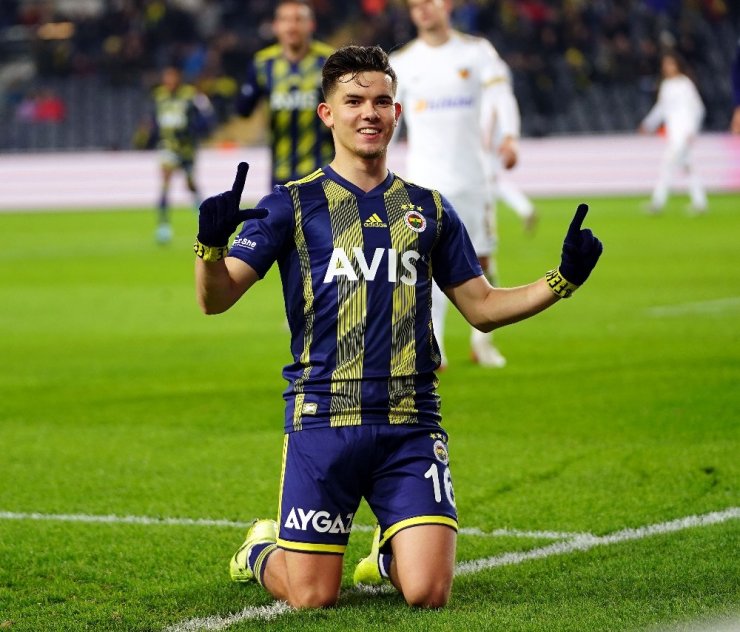 Ziraat Türkiye Kupası: Fenerbahçe: 2 - Kayserispor: 0 (İlk yarı)