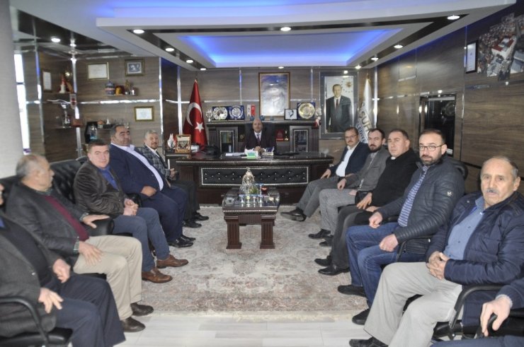 AK Parti Genel Merkez Yerel Yönetimler Bölge Sorumlusu Abdurrahman Öz’ün Şuhut ziyareti