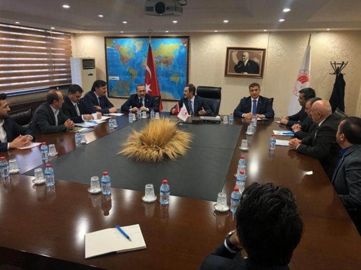 Van heyetinden Tarım ve Orman Bakanlığına ziyaret