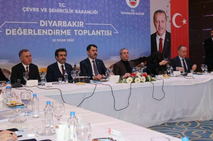 Bakan Kurum: “Amacımız Diyarbakır’ı çok daha iyi seviyelere çekmektir”