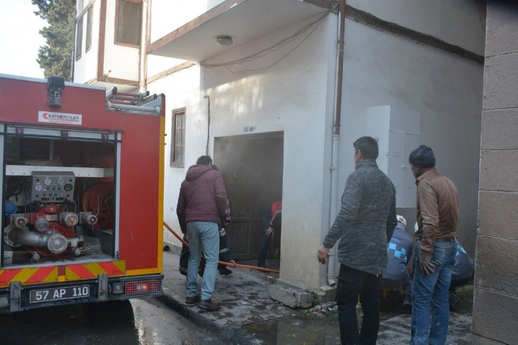 Sinop Etnoğrafya Müzesi’nde yangın paniği