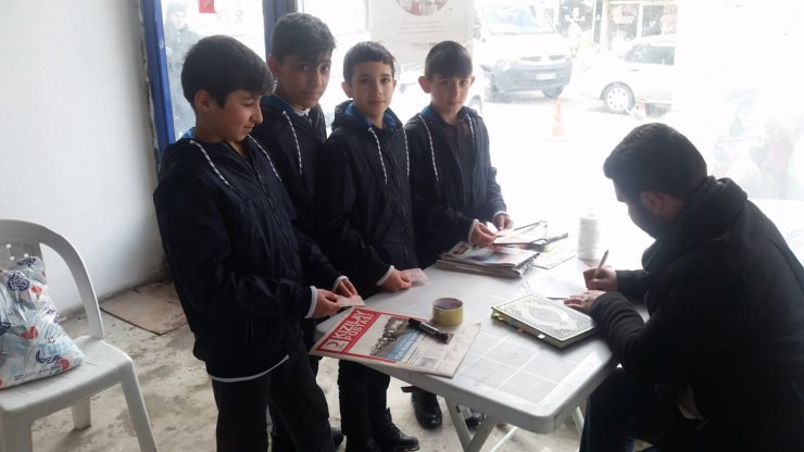 Suşehri'nde İdlib için yardım kampanyası başlatıldı