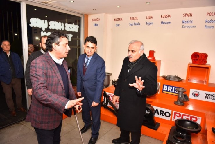 Başkan Zorluoğlu’ndan Hekimoğlu Trabzon FK Kulüp Başkanı Celil Hekimoğlu’na ziyaret