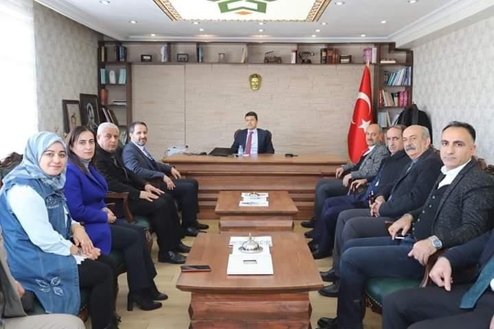 AK Parti heyetinden Kaymakam Öztürk’e ziyaret
