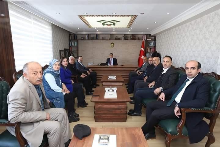 AK Parti heyetinden Kaymakam Öztürk’e ziyaret