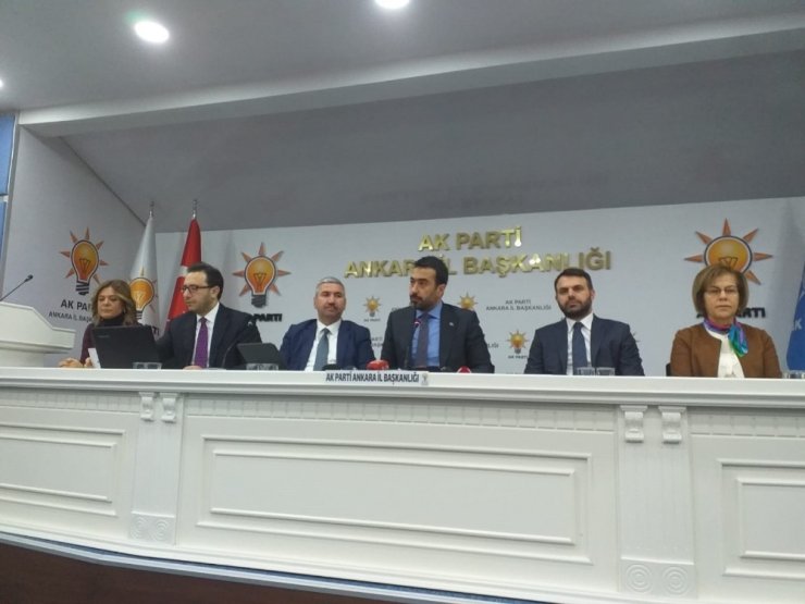 AK Parti Ankara İl Başkanı Özcan’dan 2019 yılı değerlendirme toplantısı