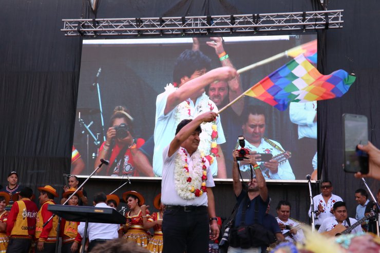 Evo Morales: "Yeniden hükümete gelecek ve demokrasiyi tesis edeceğiz"